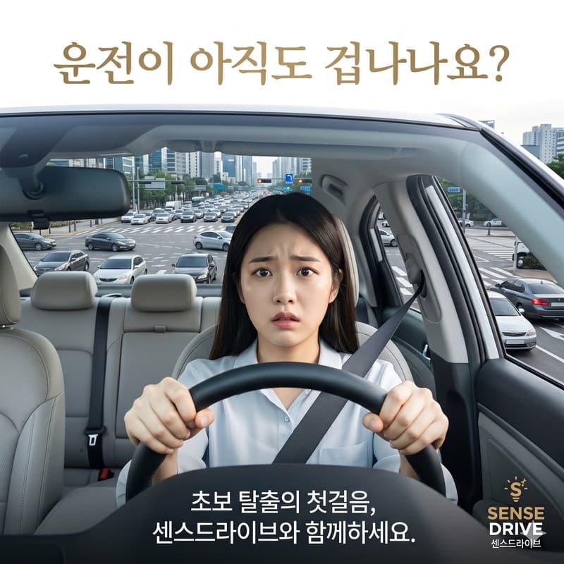 초보운전 탈출 - 센스드라이브 운전연수 코스